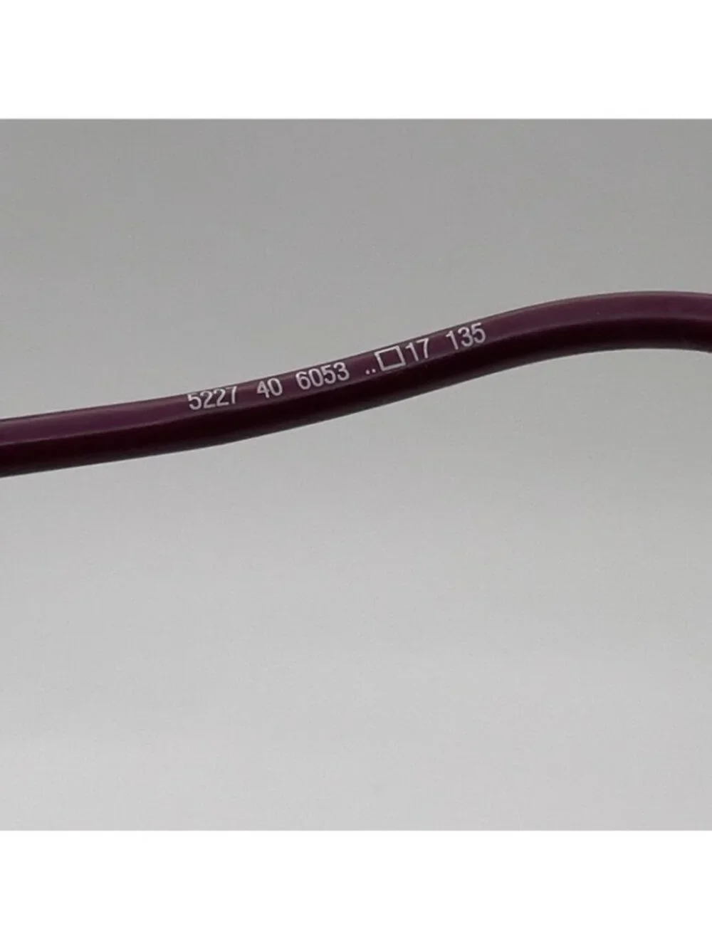 Silhouette 5227 40 6053 Eyeglass Frames Oval Rimless Rose Pink 49-17-135 Case